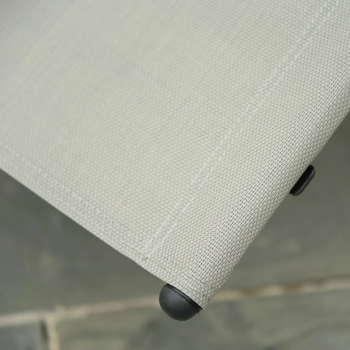 Nancy's Fort Walton Beach Schommelstoel - Tuinstoel - Metaal - Zwart/Lichtgrijs - 150 x 60 x 90 cm - Afbeelding 6