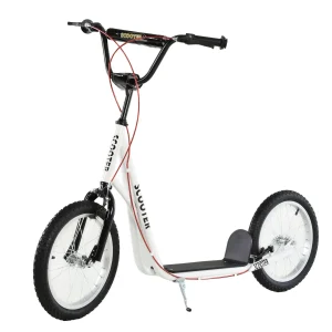Nancy's Main River City step op luchtbanden - Wit - 139L x 58B x 90-96H cm