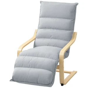 Nancy's Latera Relaxfauteuil - Loungestoel - Relaxstoel - Lichtgrijs - Fluweel