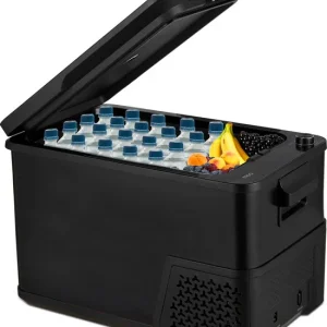 Nancy's MOA Compressor Koelbox Elektrisch 12V en 230 volt - Coolbox - Frigobox - 38 Liter - Zwart